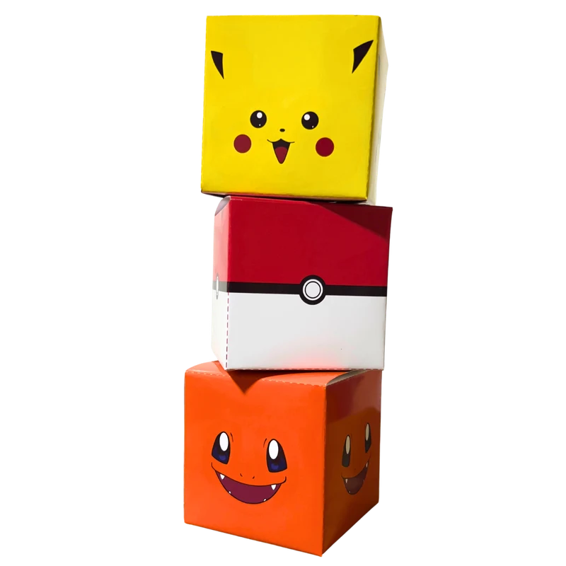 Exemplo de tema disponível no Pack — Caixa Cubo personalizada
